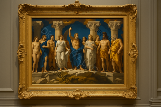 Classical Greek Gods Framed