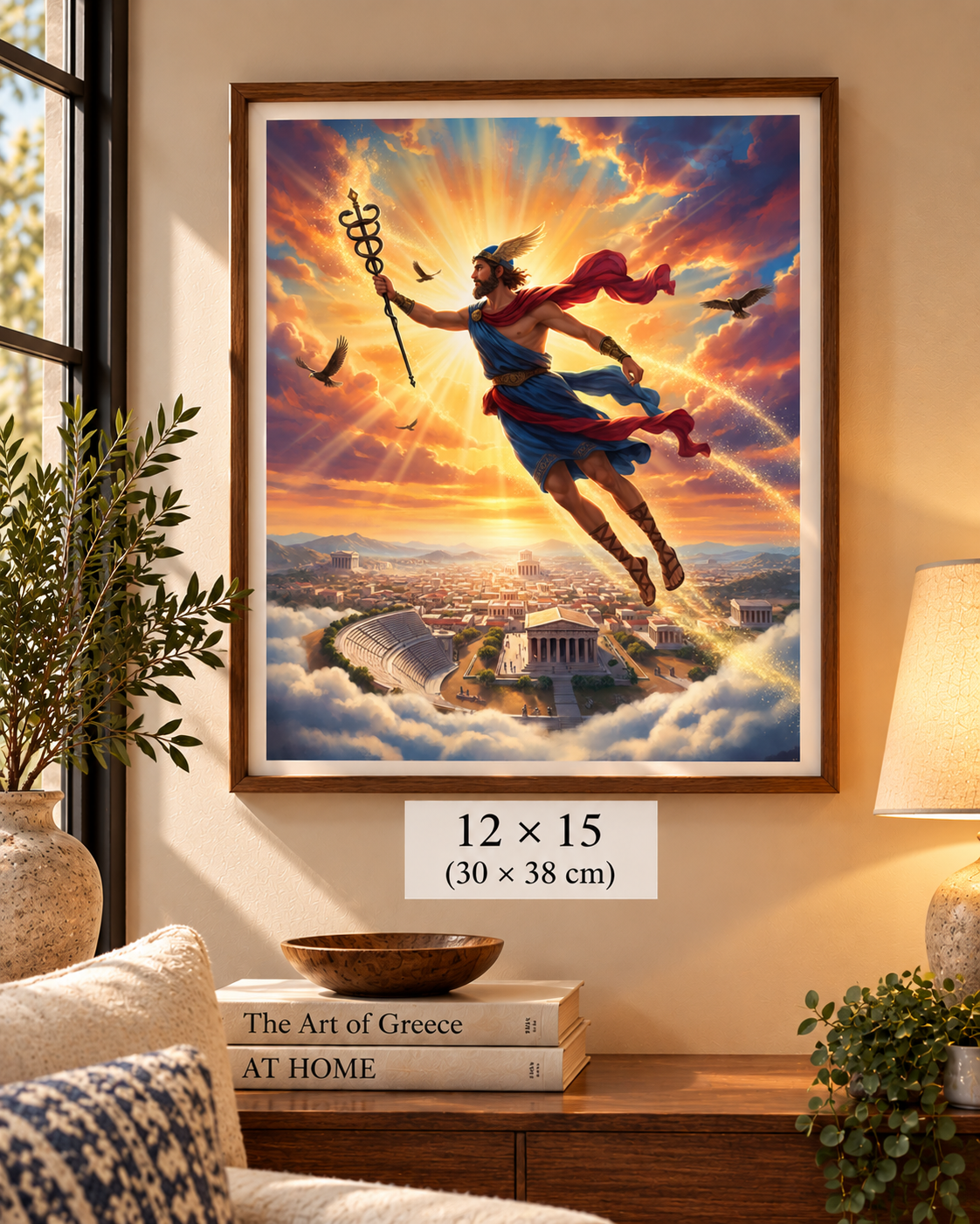 Hermes Greek God Wall Art – printable digital wall art