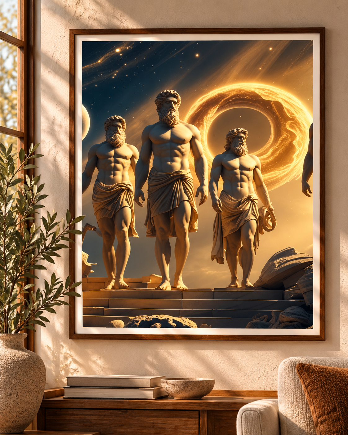 Greek Gods Assembly Wall Art – printable digital wall art