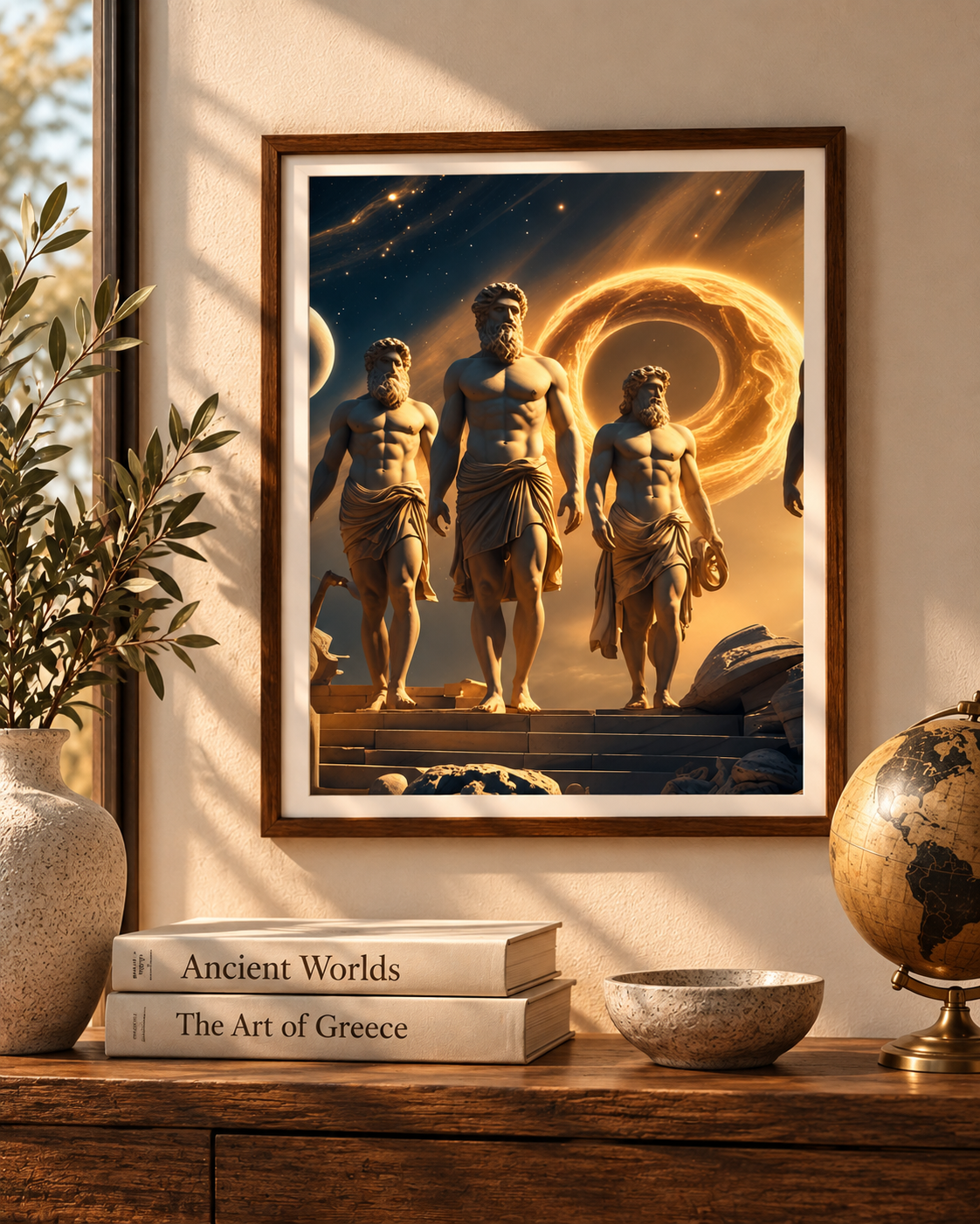 Greek Gods Assembly Wall Art | Greek Mythology Digital Download