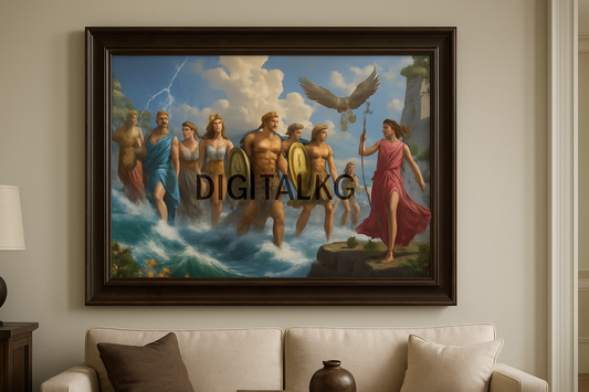 Greek Gods Framed