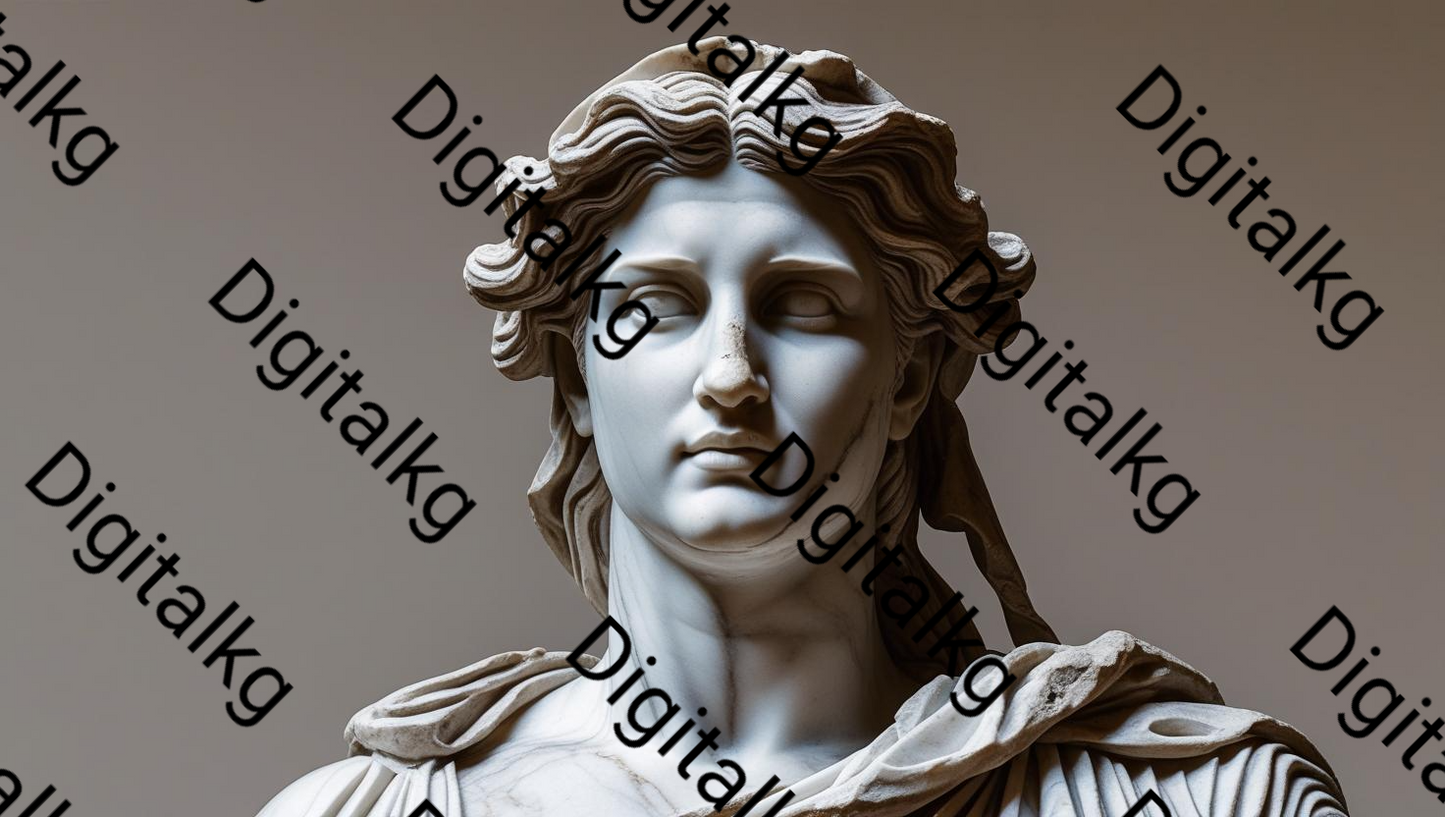 AI-generated classical Greek statue bundle digital art
