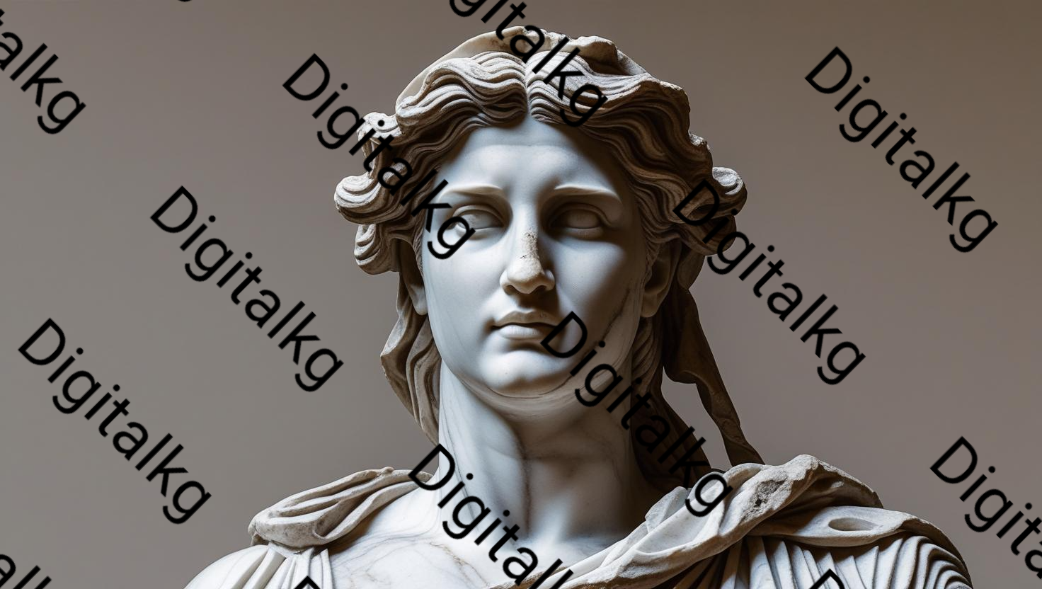 AI-generated classical Greek statue bundle digital art
