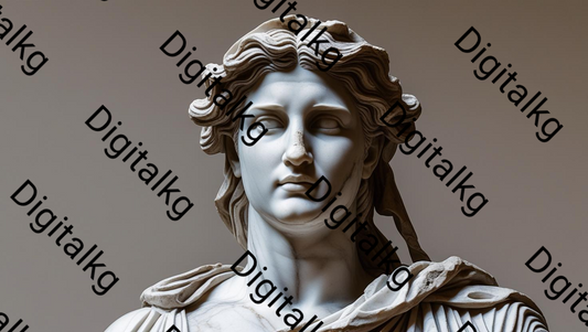 AI-generated classical Greek statue bundle digital art
