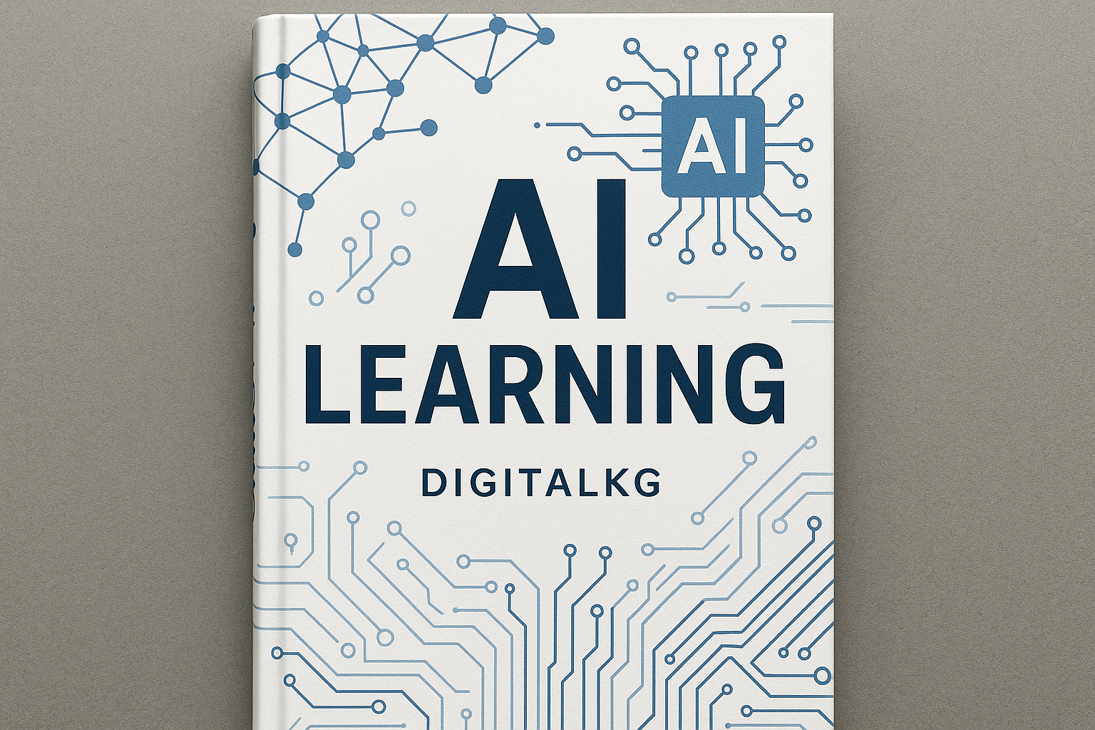 AI Learning Book Cover with DigitalKG