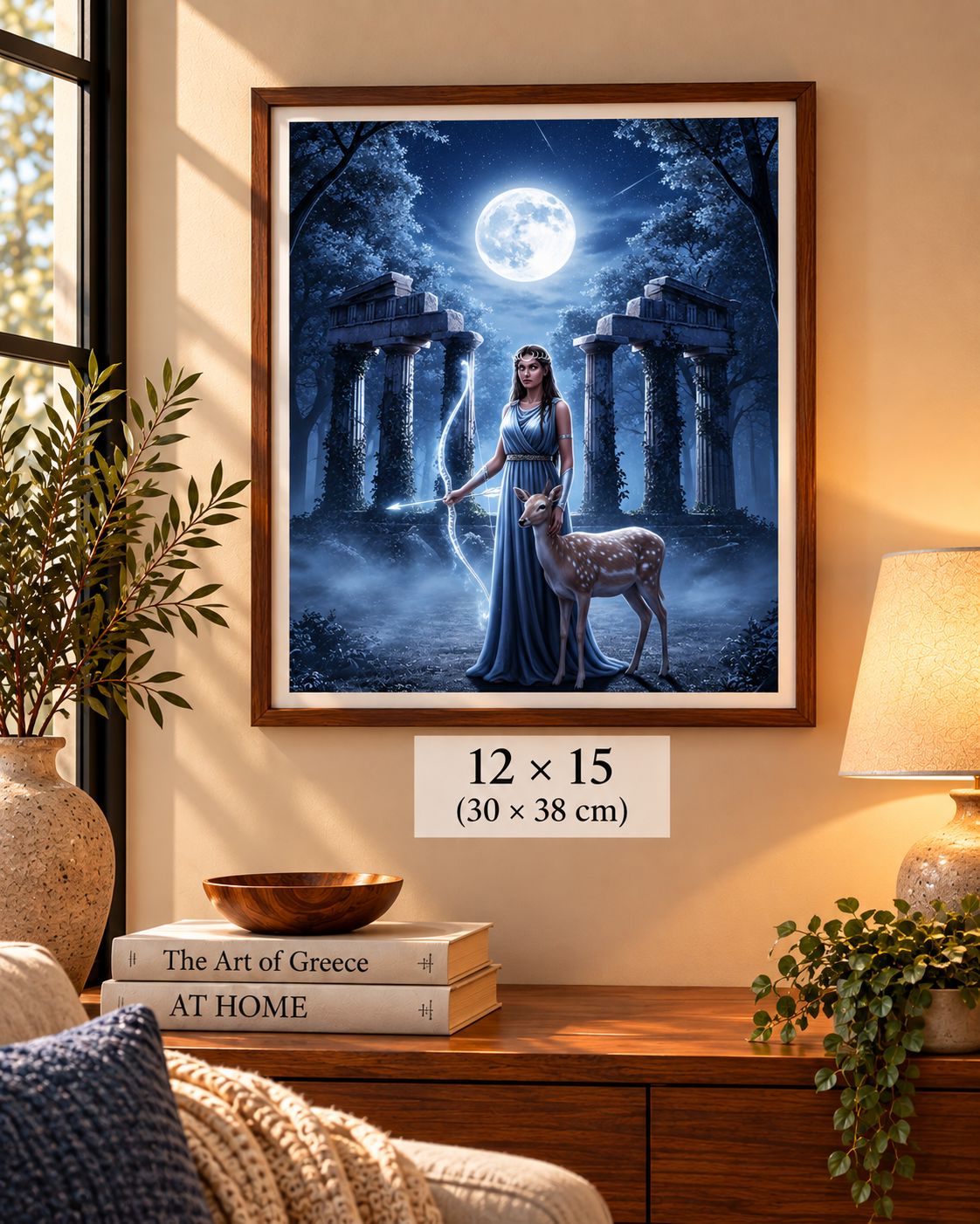 Artemis Greek Goddess Wall Art – printable digital wall art