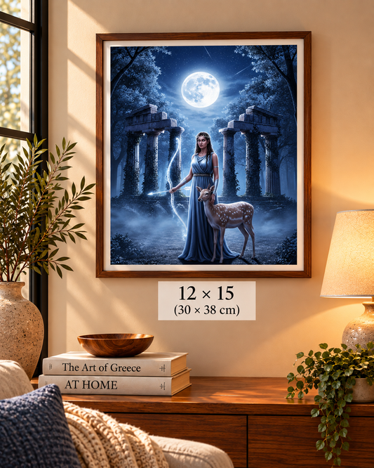 Artemis Greek Goddess Wall Art – printable digital wall art