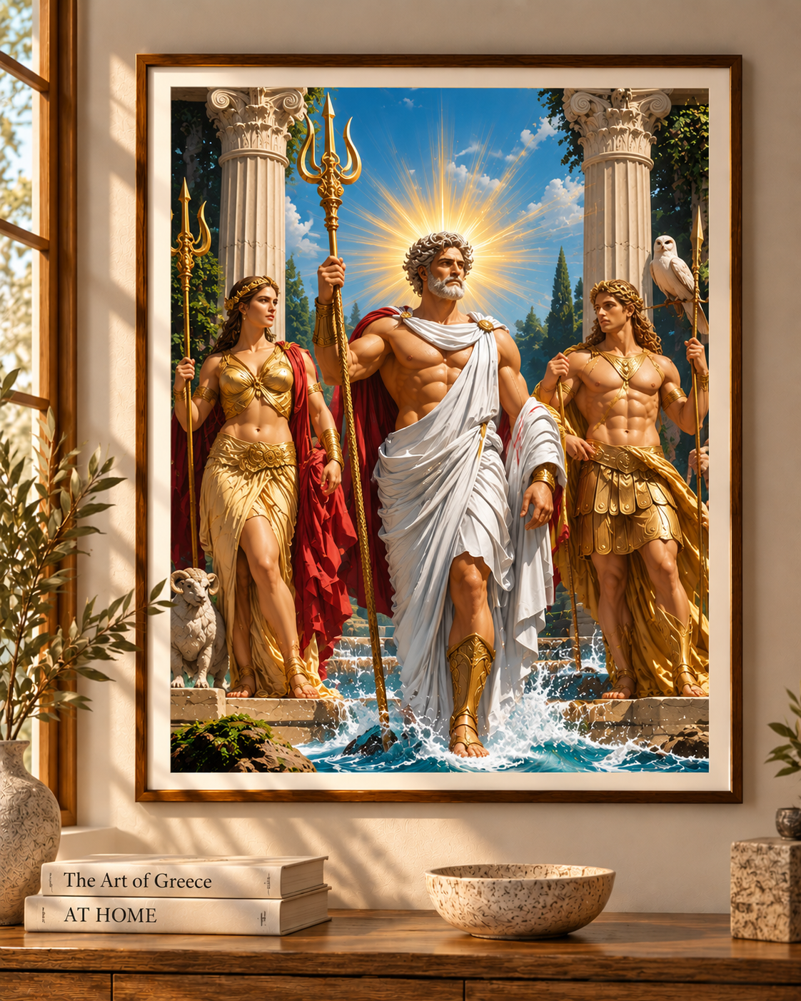 Twelve Olympian Gods Wall Art | Greek Mythology Digital Download