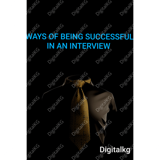 Job interview success guide ebook cover
